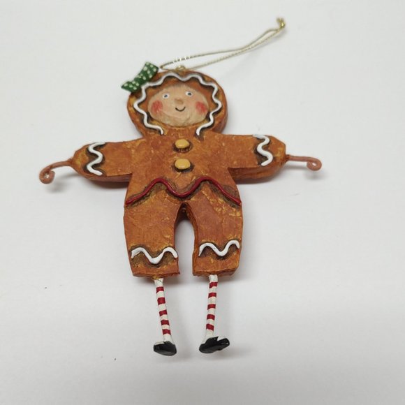 Lori Mitchell Gingerbread Ornaments - Boy and Girl Gingerbread Ornaments - Picture 4 of 6